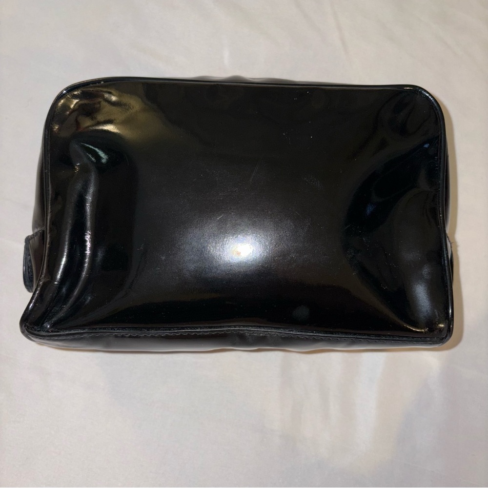 ❌SOLD!❌ CHANEL *As Is* Timeless Black Patent Leather Toiletries Case ULTRA RARE - Picture 9 of 17